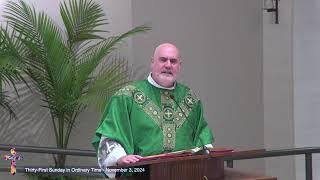 Fr Joe homily do you know He loves you?  November 3 2024