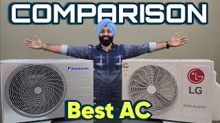 LG vs Panasonic AC Comparison  Panasonic vs LG AC  LG Dual Inverter AC  Panasonic Inverter AC