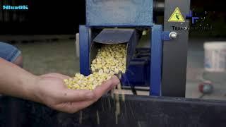 Валковая плющилка зерна Геркулес - обзор овес кукуруза ячмень