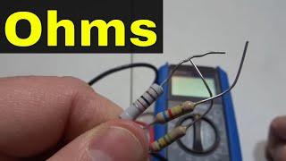 Measuring Ohms With A Multimeter-Easy Explanation