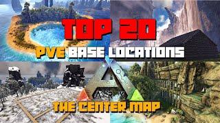 ARK The Center  TOP 20 BEST PVE Base Locations