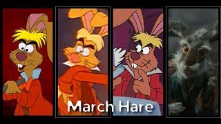 The March Hare Evolution Alice in Wonderland