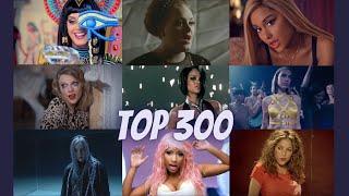 Top 300 Most Viewed Songs by Female Artists Only Female Artists on LeadFeb2024