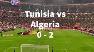 Tunisia vs Algeria  0 - 2  Algeria Wins Fifa Arab Cup 2021  Algeria 2nd goal  Amazing goal