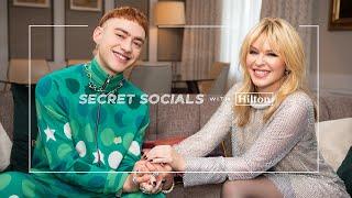 Secret Socials with Hilton Catching up with Kylie & Olly Alexander