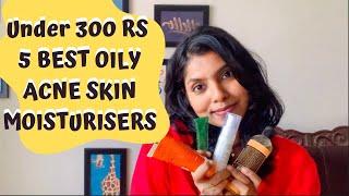 Best Moisturiser for Oily Acne Prone Skin in Winter under 300 Rs  AdityIyer
