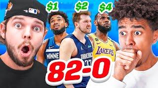 Make A $10 82-0 NBA Team Challenge