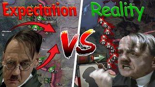 Expectations vs. Reality HOI4 Meme