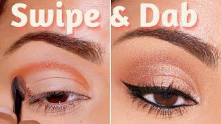 Heres How to Apply EYESHADOW FOR BEGINNERS Easy Swipe and Dab Technique