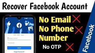 Recover Fb account without id & Password  Facebook account kaise recover kare @Techavision