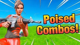 TOP 5 TRYHARD COMBOS WITH THE POISED PLAYMAKER IN CHAPTER 2 Best Fortnite Combos in Season 15 #ad