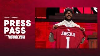 Paris Johnson Jr. Introductory Press Conference  Arizona Cardinals