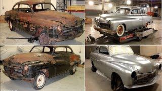 Restoration 1951 mercury eight Project   Restoration Abandoned Car