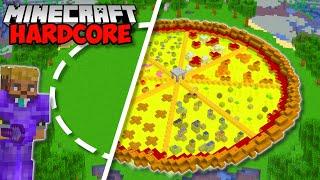 I Built The WORLDS BIGGEST PIZZA in Minecraft 1.19 Hardcore #60