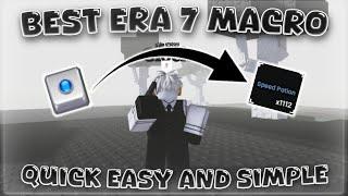  OUTDATED  HOW TO MACRO ERA 7 IN SOLS RNG  QUICK & EASY GUIDE
