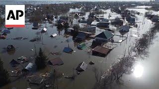 Floods continue to inundate Russias Siberian south