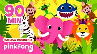 Kumpulan Lagu Binatang Baby Shark dan lain-lain  Lagu Anak  Pinkfong Indonesia