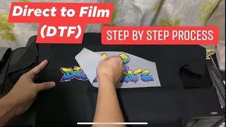 How to Print DTF Direct to Film - Step by Step Process