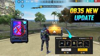 NEW BOX UPDATE LIKE VENDING MACHINE OB35 NEW UPDATE  GARENA FREE FIRE