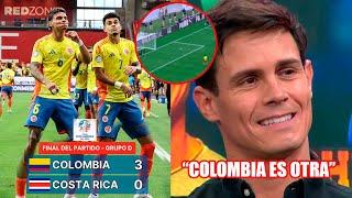 PRENSA MUNDIAL REACCIÓNA a la VICTORIA de COLOMBIA vs COSTA RICA 3-0 Reacción de Luis díaz