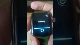 Controlling other Alexa devices using a BoAt Xtend Smartwatch.