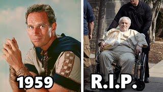 Ben-Hur 1959 Cast THEN AND NOW 2022 The cast died tragically