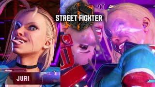 Street Fighter 6 Evil Cammy is so badass Cammy as Juri mod