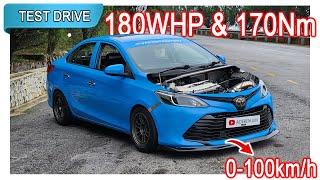 Part 12  Toyota Vios 1.8L 2ZZ-GE VVTL-I  Malaysia #POV Test Drive CC Subtitle