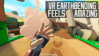 The First Ever EARTHBENDING VR GAME Rumble VR