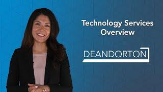 Technology Services with Dean Dorton