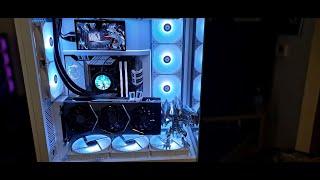 The Phanteks NV7 YUGIOH  Blue Eyes Uultimate White Dragon build  #yugioh #pcgaming #build