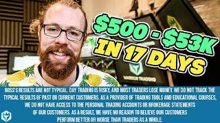 $500 - $53k in 17 Days  the final episode of the Small Account Challenge