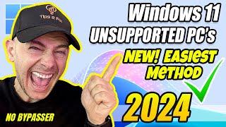 How to Install Windows 11 on Unsupported PCs New Easiest Method 2024