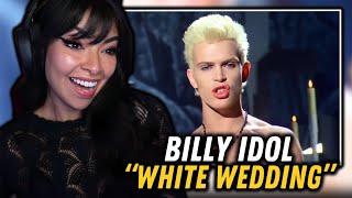 THAT RANGE  First Time Reaction To Billy Idol - White Wedding  SINGER REACTS