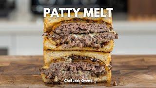 Beef Patty Melt  The Burger Sandwich Combo