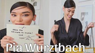 Pia Wurztbach outfit reveal for Fendi show Milan Fashion Week see you Latest update 