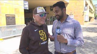 San Diego Padres fans excited for first postseason home game against Atlanta Braves