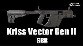 Kriss Vector Gen II SBR Enhanced 5 5″ Black 40SW