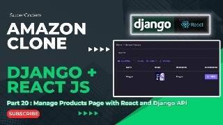 Building Your Amazon Ecommerce Clone Part 20   Build a Product Management System