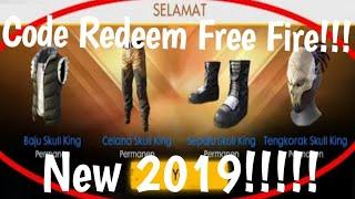 Kode Redeem Free Fire Terbaru 2019