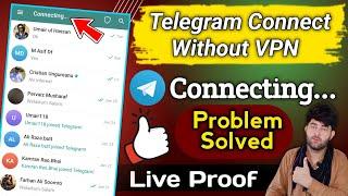 Telegram Connecting Problem  Telegram Connecting Problem Solved 100%   Telegram Login Issue