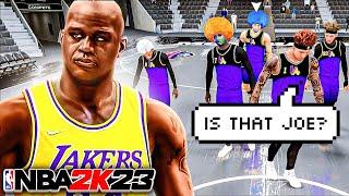 LAKERFAN vs my SHAQUILLE ONEAL BUILD in COMP PRO AM on NBA 2K23