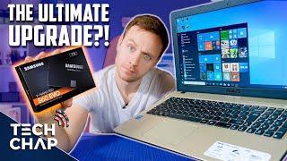 How to UPGRADE Your Laptop with a SSD #AD  The Tech Chap
