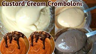 Resep Custard cream untuk isian cromboloni