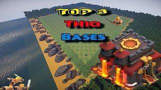 TH10 War Base 2017 W Replays  Top 3 TH10 War Bases  Clash of Clans TH10 War Base