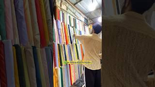 Fabric Shopping In Delhi?️#dailyshorts #fabric #market #delhi #shirt #mensfashion #mens #cheap