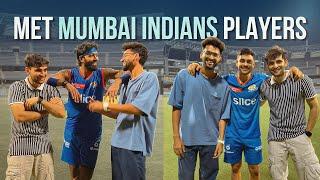 Meeting Mumbai Indians players at Wankhede before IPL  Vlog 70