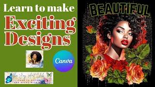 Canva Tutorial - Learn to make REALLY BEAUTIFUL CLIPART - #canvatutorial  #sellonetsy #learncanva