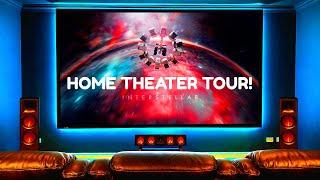 Connors Home Theater Tour 2020 Klipsch  4K DOLBY ATMOS 7.2.4 MASSIVE BASS Folded Tapped Horn