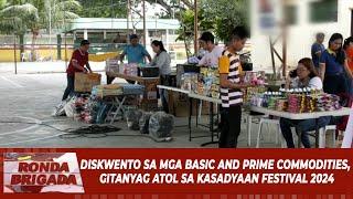 Diskwento sa mga basic and prime commodities gitanyag atol sa Kasadyaan Festival 2024